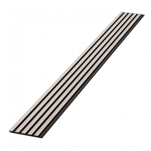 Panouri decorative riflate (riflaje) Kalithea KLT-acoustic-birch, material: HDF, MDF, Fetru