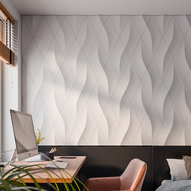 Panouri decorative 3D Kalithea KLT-Concordia, material: Polyuretan