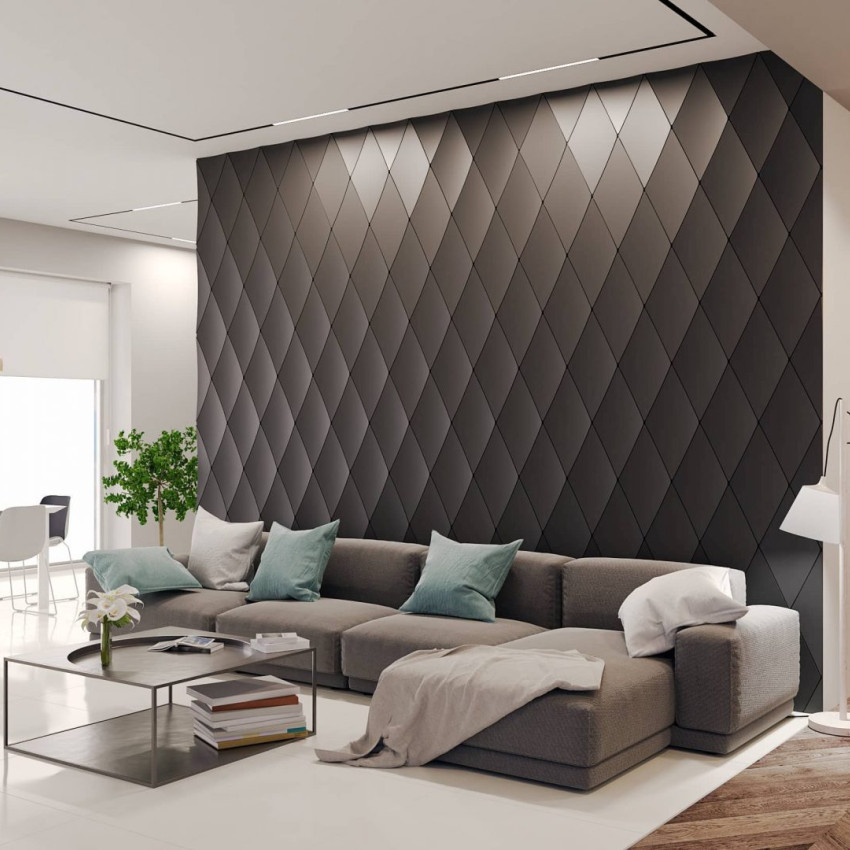 Panouri decorative 3D Kalithea KLT-Diamonds, material: Polyuretan