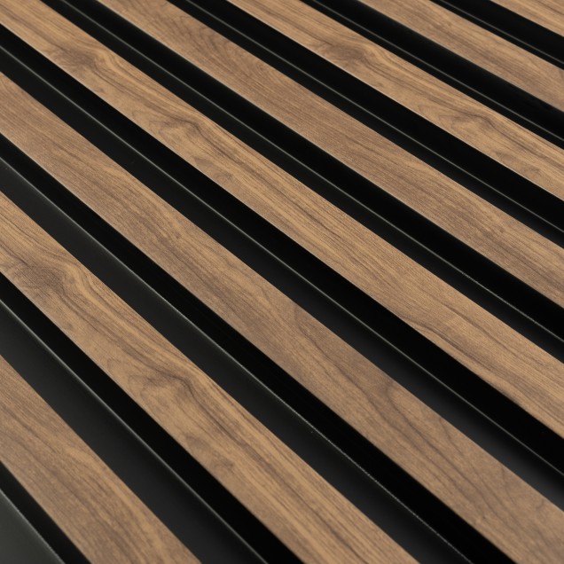Tapet 3D cu aspect de lemn, cu un design modern și elegant.