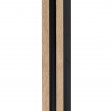 Profil stânga pentru panou riflat 3D Vasco, Oak Gold, 270x6.2cm, Lamelio