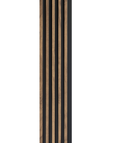 Profil stânga pentru riflaj decorativ 3D Asti, Oak Craft, 270x5.2cm, Lamelio