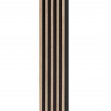 Profil stânga pentru panou riflat 3D Asti, Oak Gold, 270x5.2cm, Lamelio