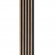 Profil dreapta pentru riflaj decorativ 3D Asti, Oak Gold, 270x3.5cm, Lamelio