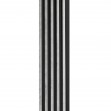 Profil stânga pentru panou riflat 3D Asti, Silver, 270x5.2cm, Lamelio