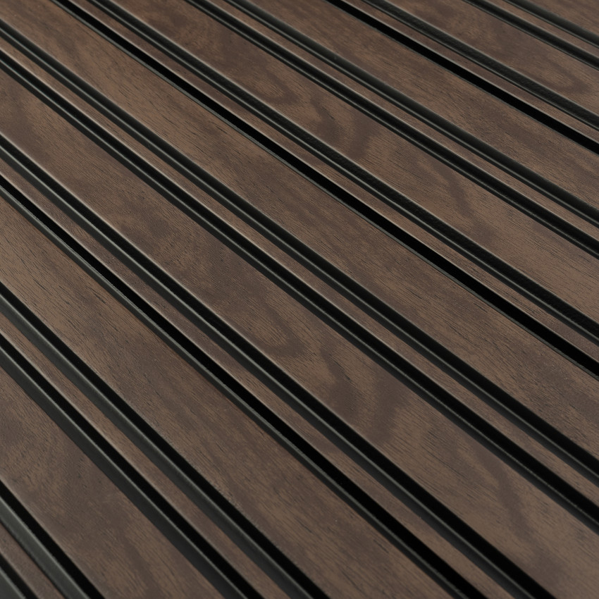 Profil stânga pentru riflaj decorativ 3D Milo, nuc