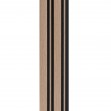 Profil dreapta pentru panou riflat 3D Milo, Oak Sonoma, 270x2.6cm, Lamelio