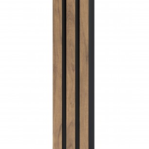 Profil dreapta pentru panou riflat 3D Olmo, Oak Craft, 270x2.6cm, Lamelio