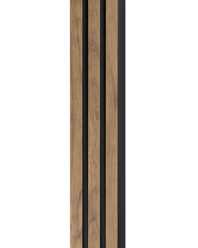 Profil stânga pentru riflaj decorativ 3D Olmo, Oak Craft, 270x4.2cm, Lamelio