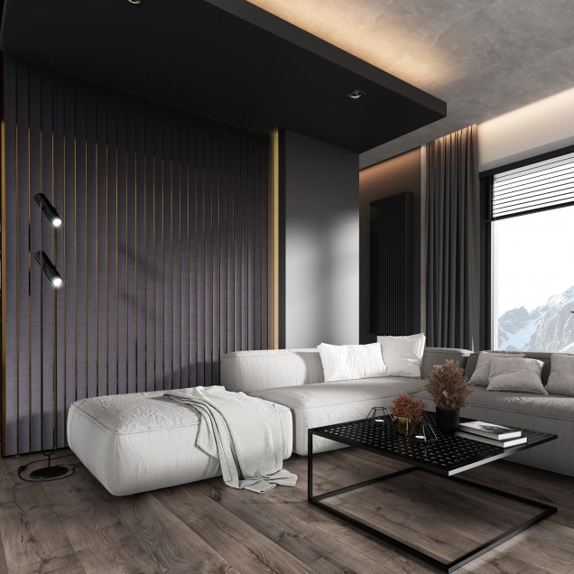 Panouri Decorative Interior Lamelio LML-AMBER-A. Conține culorile: