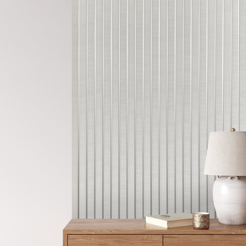 Profil stânga pentru riflaj decorativ 3D, alb/amber