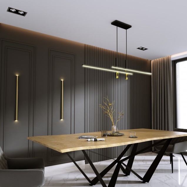 Panou riflat 3D Versal, Alb, 270x11.5 cm - design modern, textură subtilă, efect 3D.