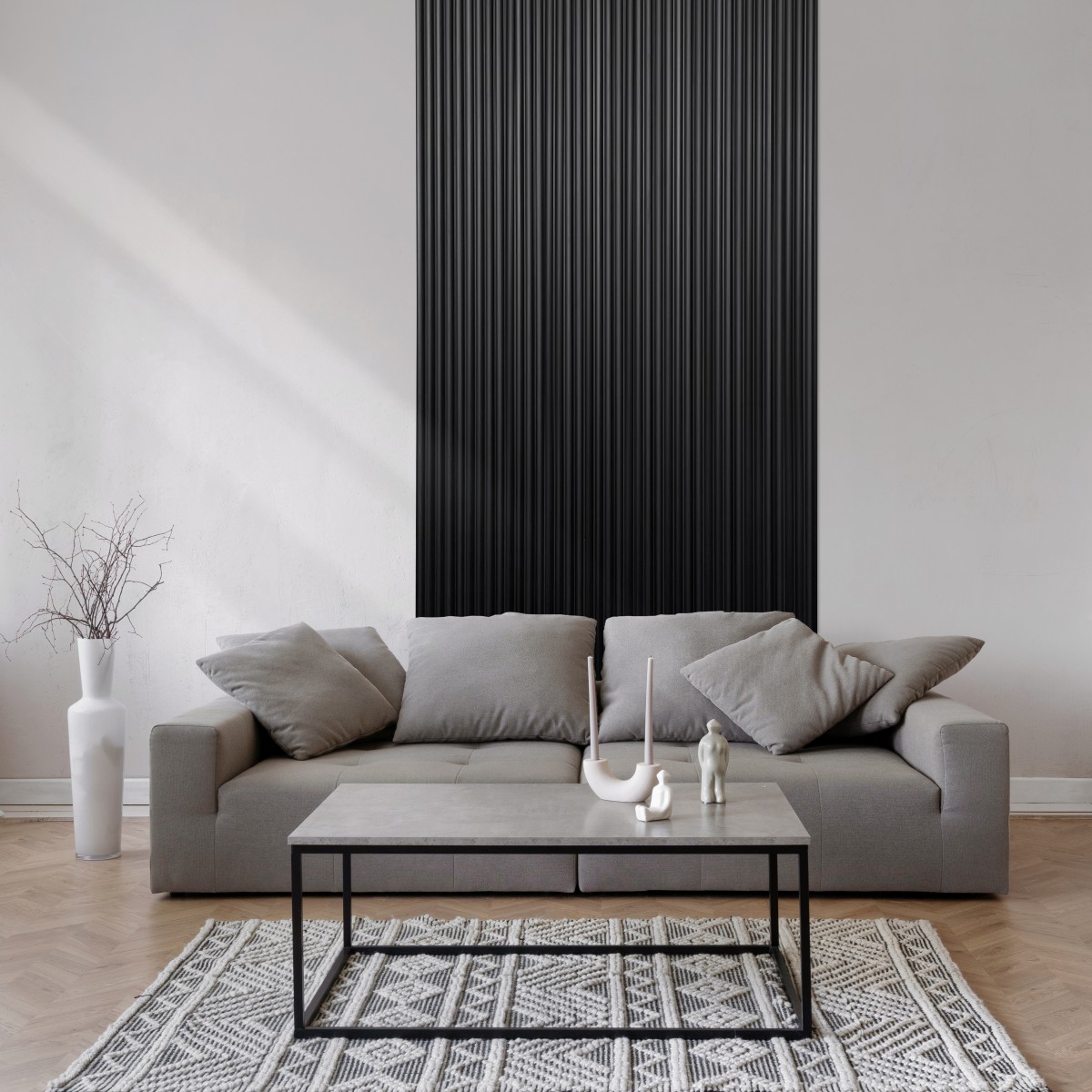Panouri Decorative Interior Lamelio LML-ONDA-B. Conține culorile: