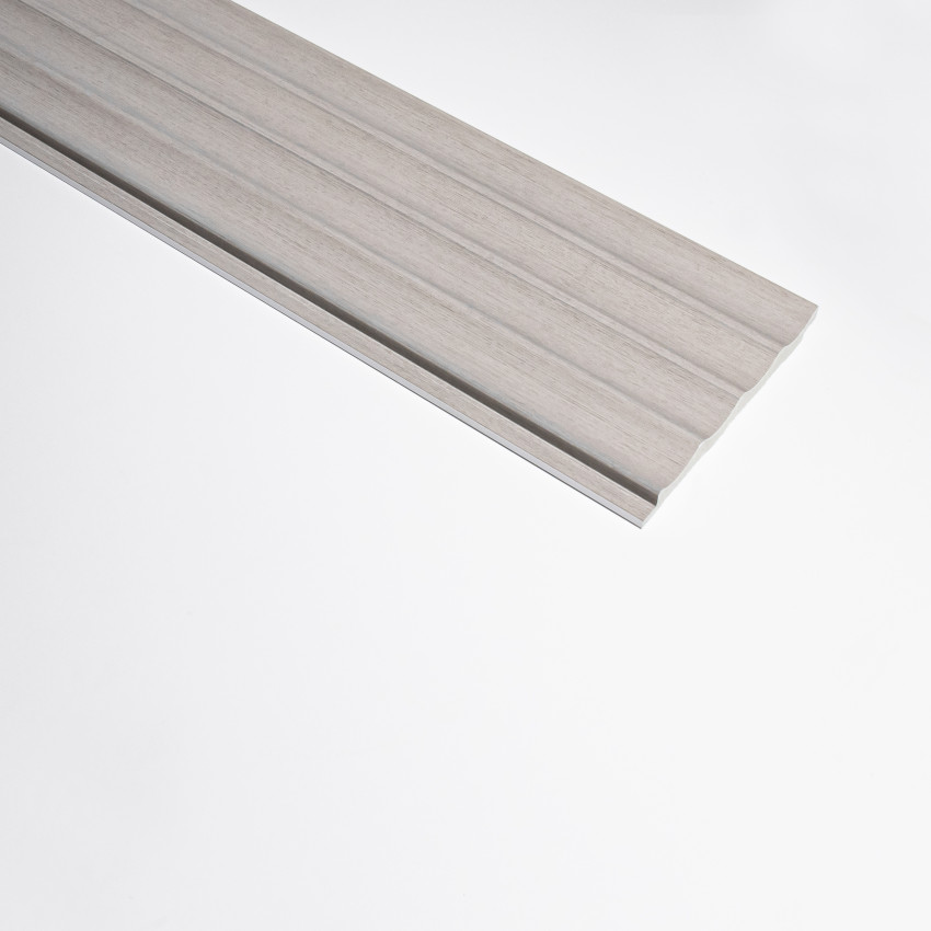 Profil dreapta riflaj decorativ 3D gri