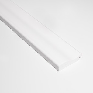 Profil dreapta pentru panou riflat 3D Versal, Alb, 270x4.9 cm, Lamelio