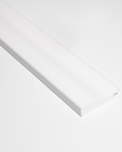 Profil dreapta pentru riflaj decorativ 3D Versal, Alb, 270x4.9 cm, Lamelio