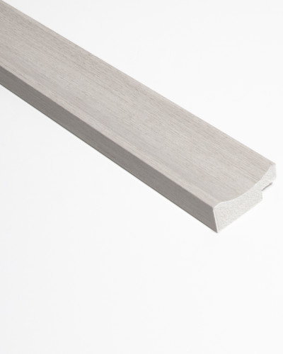 Profil dreapta pentru riflaj decorativ 3D Onda, Gri, 270x3.2cm, Lamelio