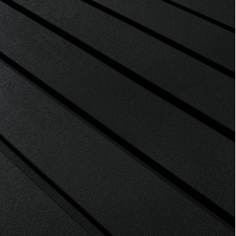 Riflaj decorativ Roca, Onyx Black, 270x25cm, Lamelio