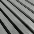 Riflaj decorativ MDF, Grey, fonoabsorbant, 270x28cm, Lamelio