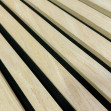 Riflaj decorativ MDF, Light Oak, fonoabsorbant, 270x28cm, Lamelio