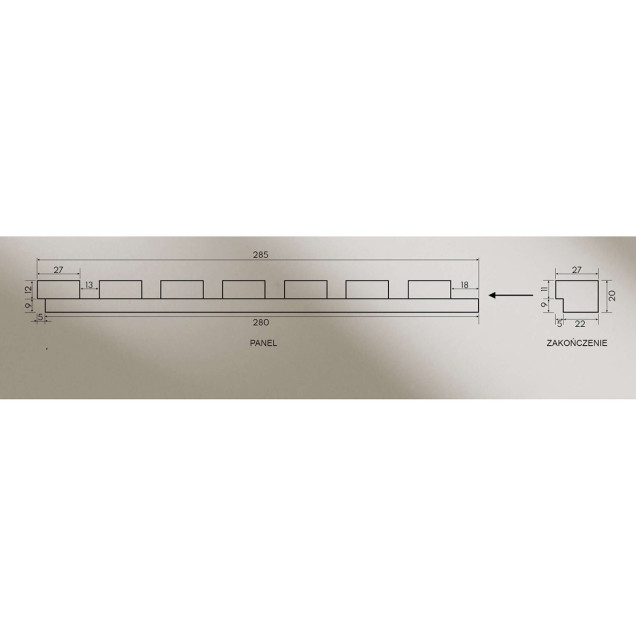 Panouri Decorative Lamelio LML-R-VENNER-SO. Conține culorile: 
