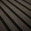 Riflaj decorativ MDF, Walnut, fonoabsorbant, 270x28cm, Lamelio