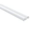 Profil stânga pentru riflajul decorativ 3D Sereno Lamela White L0401, 270 x 1.25 x 4 cm, Mardom Decor