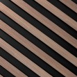 Riflaj decorativ 3D Lamelli Largo, Grey Oak, 200x11.5 cm, Mardom Decor