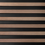 Riflaj decorativ 3D Lamelli Largo, Grey Oak, 270x12 cm, Mardom Decor
