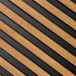 Riflaj decorativ 3D Lamelli Largo, Natural Oak, 200x11.5 cm, Mardom Decor