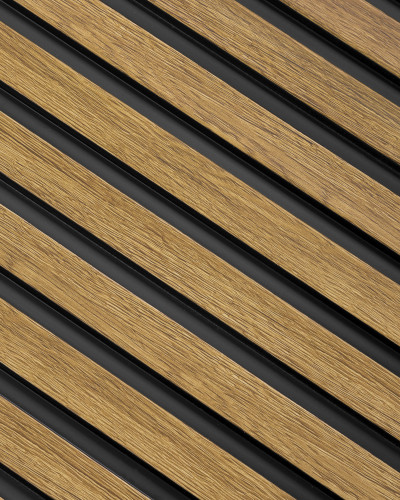 Riflaj decorativ 3D cu aspect de stejar natural