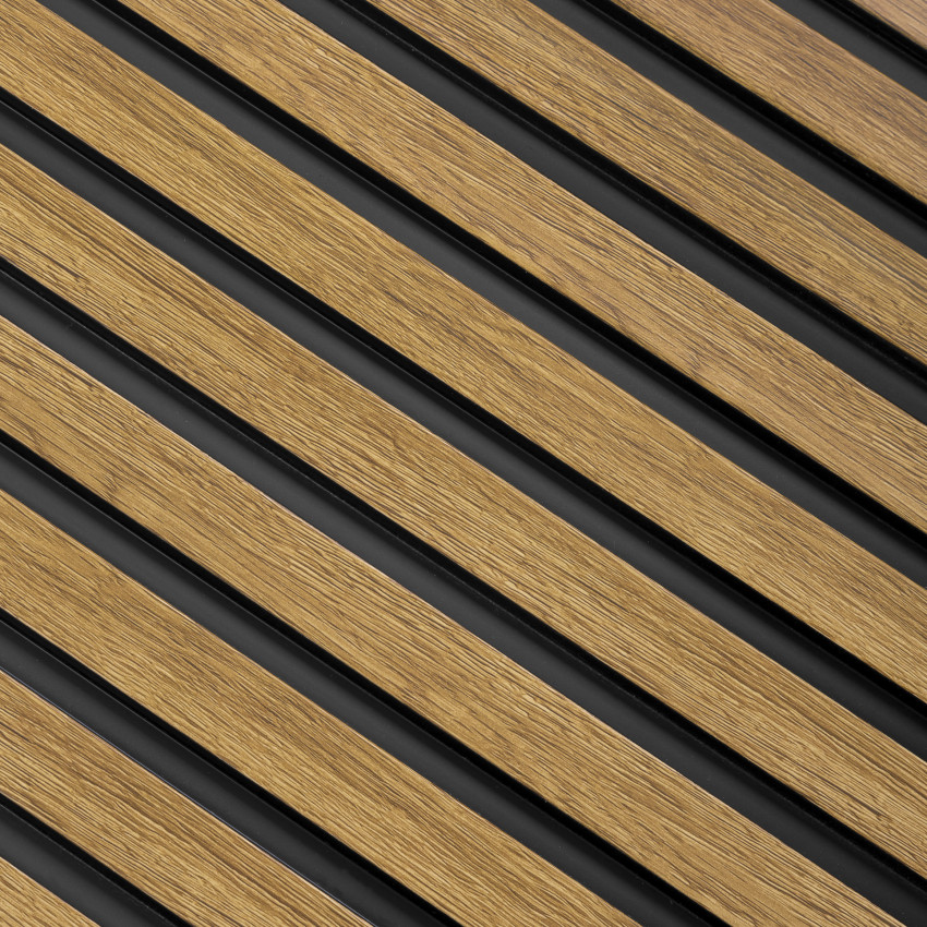 Riflaj decorativ 3D cu aspect de stejar natural