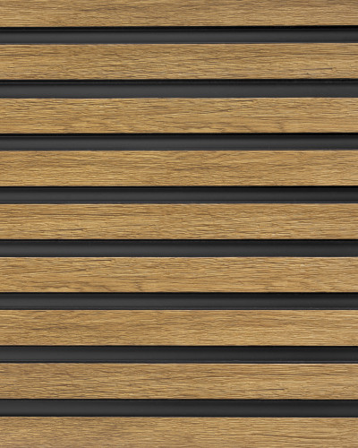Riflaj decorativ 3D cu aspect de stejar natural