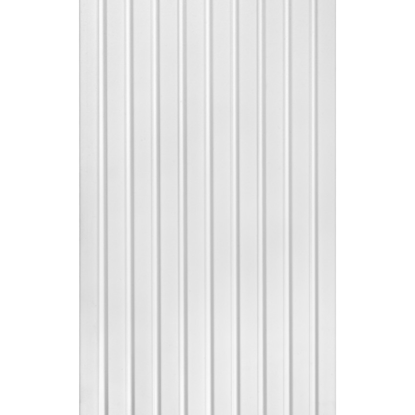 Profil dreapta pentru Panoul riflat 3D Lamelli Medio, White, 270x3.9 cm, Mardom Decor