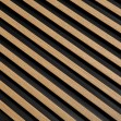 Riflaj decorativ 3D Lamelli Stretto, Natural Oak, 200x12 cm, Mardom Decor