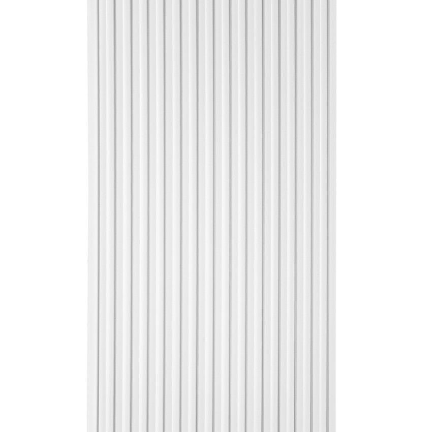 Profil dreapta pentru Panoul riflat 3D Lamelli Stretto, White, 270x2.3 cm, Mardom Decor