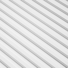 Panou riflat 3D Lamelli Stretto, White, 270x12 cm, Mardom Decor