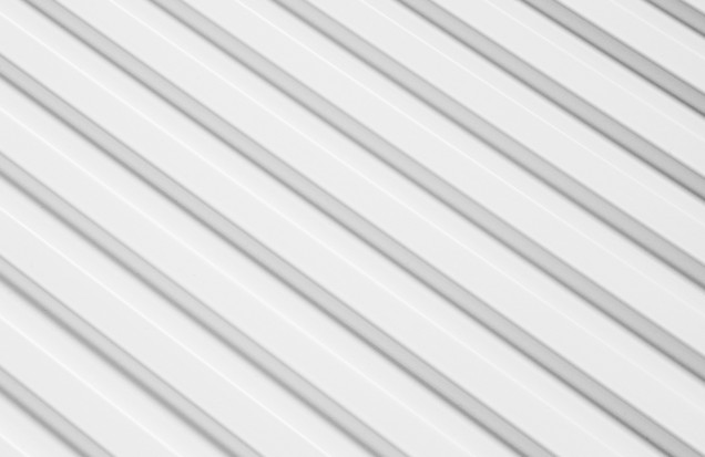 Tapet 3D Lamelli Stretto Alb - Design modern, nuanțe albe