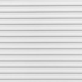 Panou riflat 3D Lamelli Stretto, White, 270x12 cm, Mardom Decor