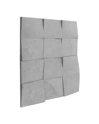 Panou decorativ 3D Dune din ipsos, 20x20cm