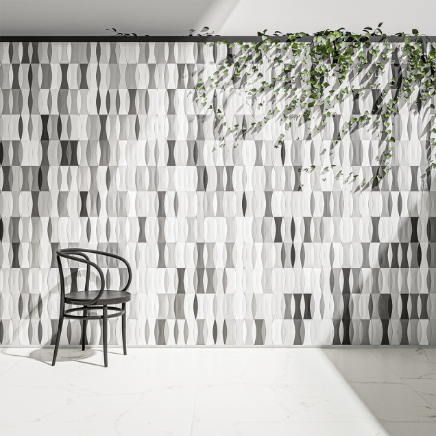 Panouri decorative 3D cu design oval