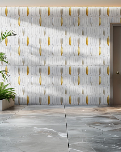 Panouri decorative 3D cu design oval