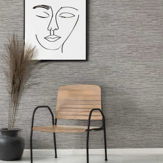 Piatră decorativă gri, aspect modern