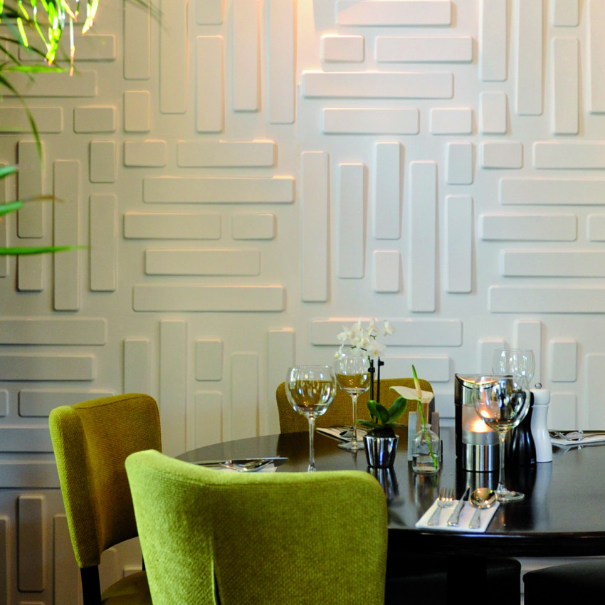 Panouri decorative 3D WallArt WRT_GA-WA02_Bricks, material: