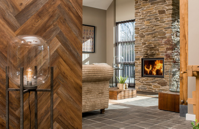 Panouri Decorative 3D Imitație Lemn | Oak Umber Brown II