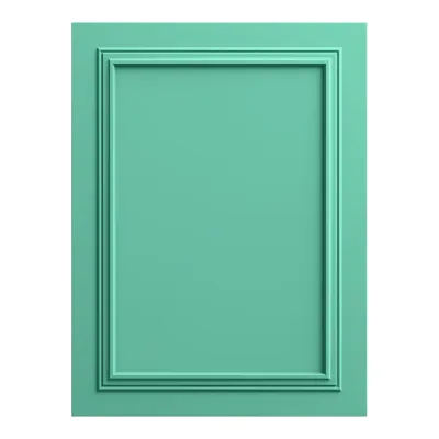 Panou MDF Agora, Aquamarine Green, Mat