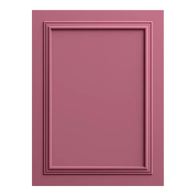Panou decorativ MDF Berry Pink mat cu design clasic