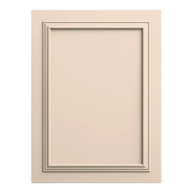 Panou decorativ MDF Champagne Rose mat cu profil geometric
