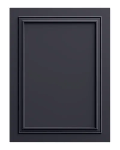 Panou decorativ MDF, culoare grafit mat, cu profil discret in relief.