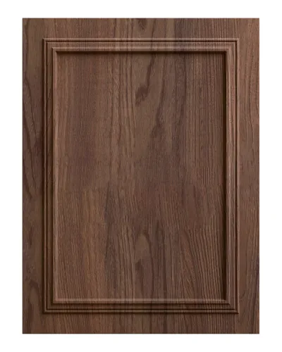 Panou decorativ MDF cu imitație de lemn Kitami Oak, având un design sculptat în stil clasic.
